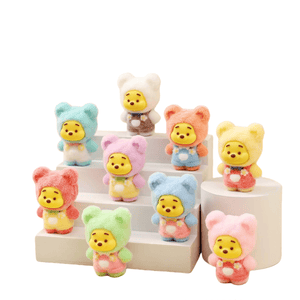9 pcs Plush Winnie