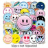 50pcs Smiling Stickers