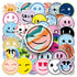 50pcs Smiling Stickers
