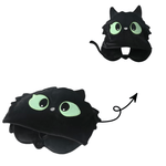 U-shaped pillow with cap