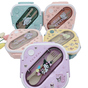 Sanrio Lunch Box Kuku Cinna Melo Kitty