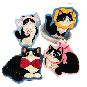 Bigger Thicker Cat Hand Towel