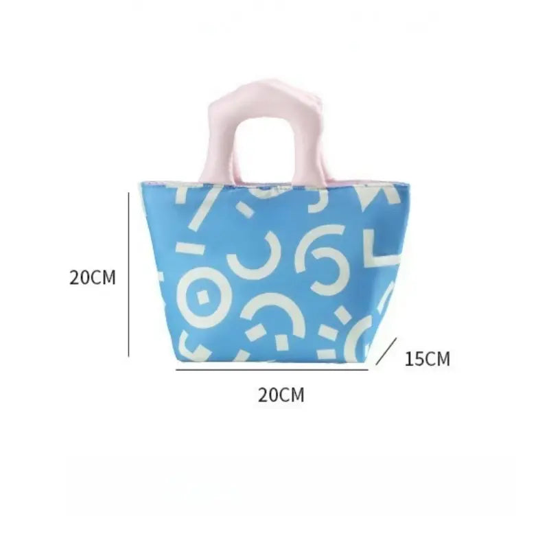 Hand-writing Patterns Lunch Bag