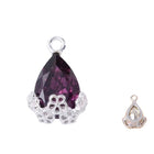 10pcs Diamond Droplets-Silver Base2