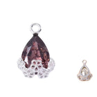 10pcs Diamond Droplets-Silver Base2