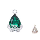 10pcs Diamond Droplets-Silver Base2