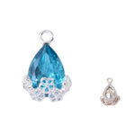 10pcs Diamond Droplets-Silver Base2