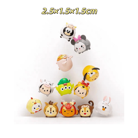 12 pcs Mini DS TSUM（cosplay animals）