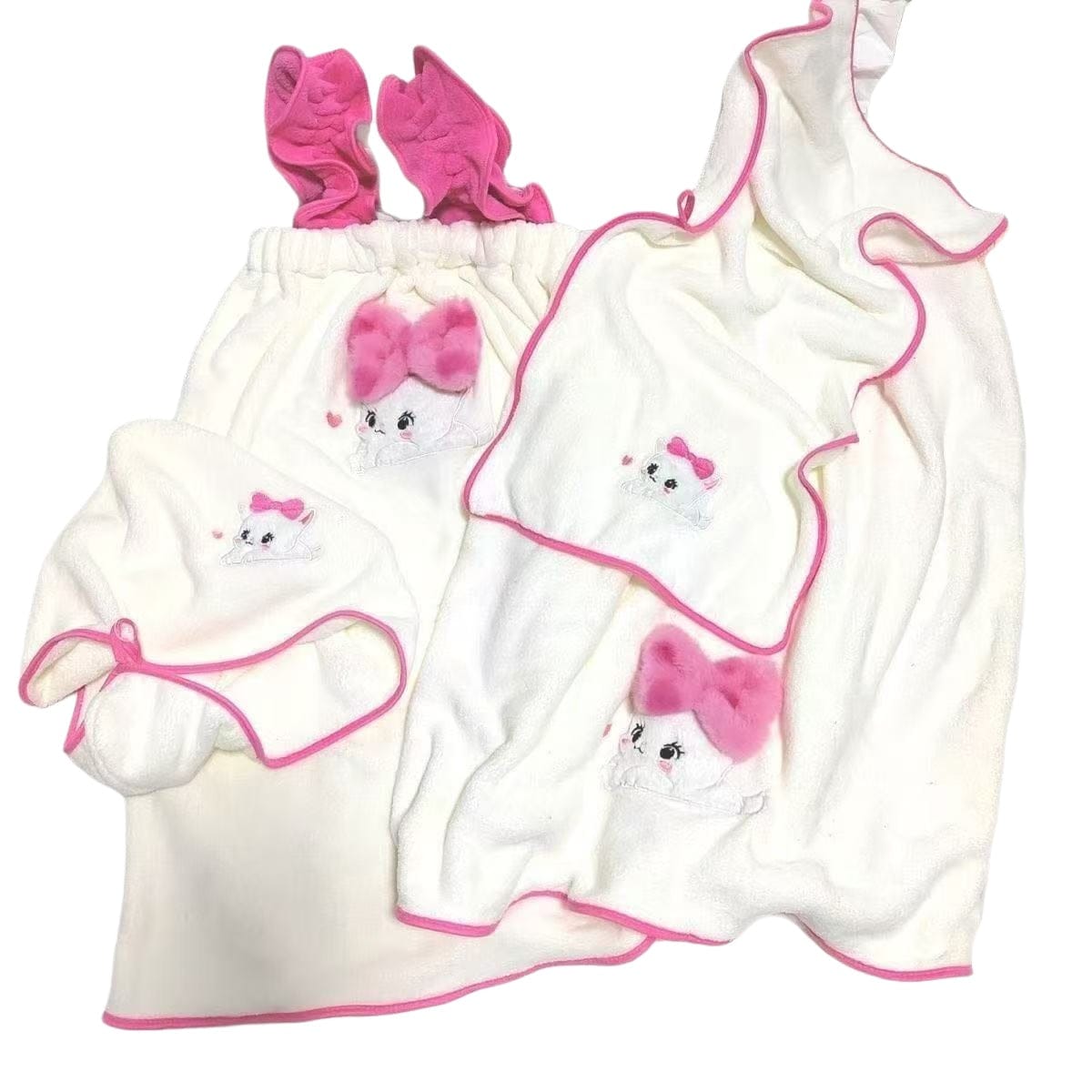 Marie Towels Bath Skirt Set