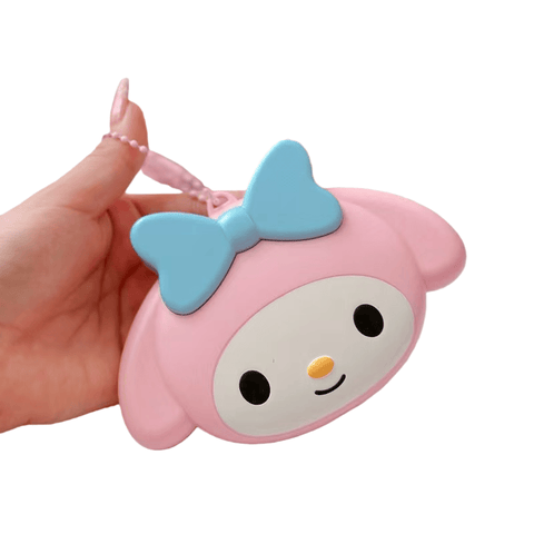 Mirror with Hair Comb