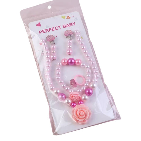 Girls Unicorn Necklace Set