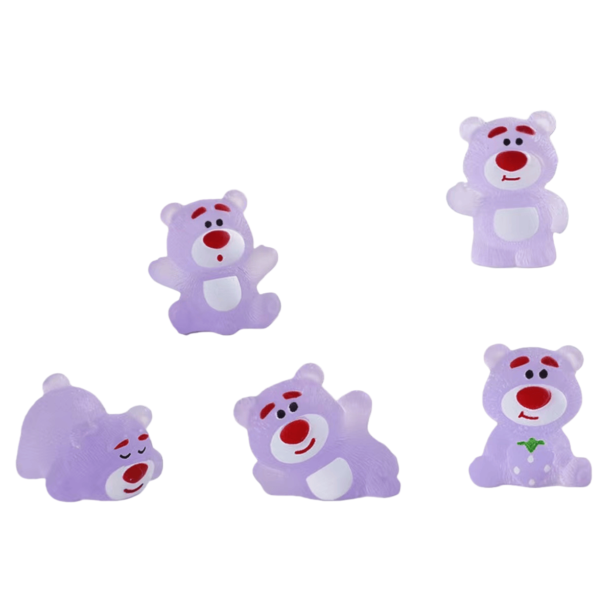 5 pcs Luminous Losto Bear 3