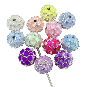 20pcs FlowerBall  Penbeads