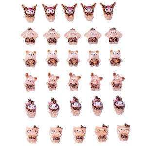 20pcs Leopard Mini Diy Accessory