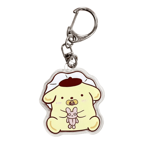 6pcs Sanrio Keychain Hooks