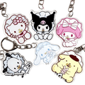 6pcs Sanrio Keychain Hooks