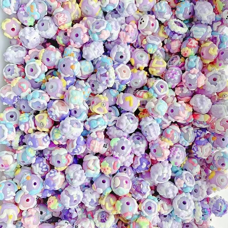 10pcs Drawn Penbeads