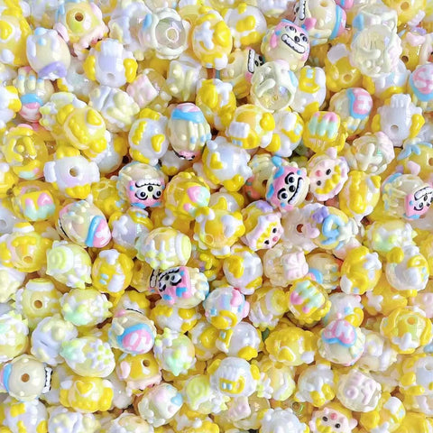 10pcs Drawn Penbeads