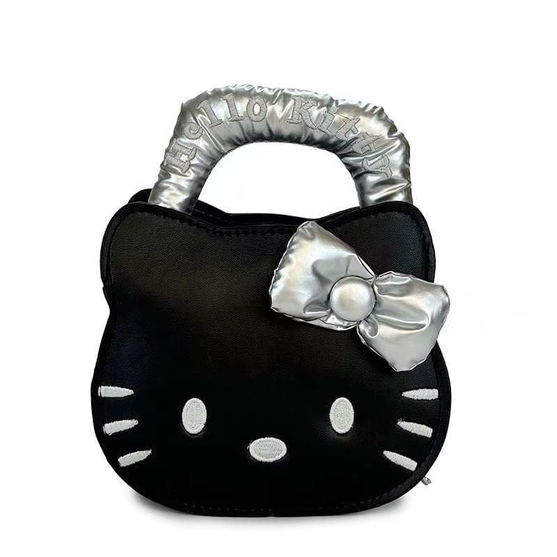 Kitty Handle Bag with Chain