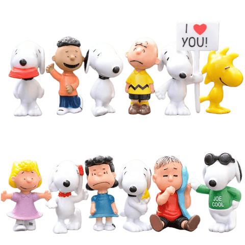12 pcs Snoopy 2