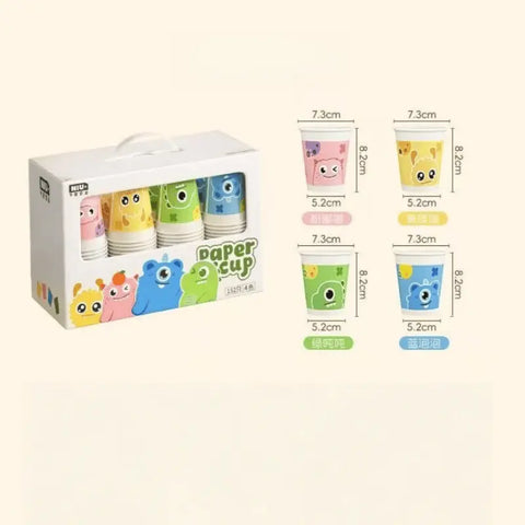 125pcs Sesame Street Dispossable Cups