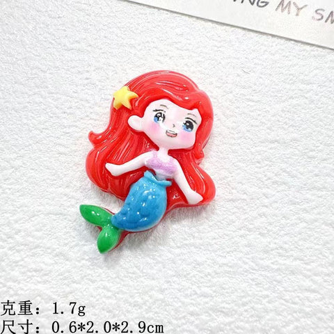 3pcs Princess mini  charm
