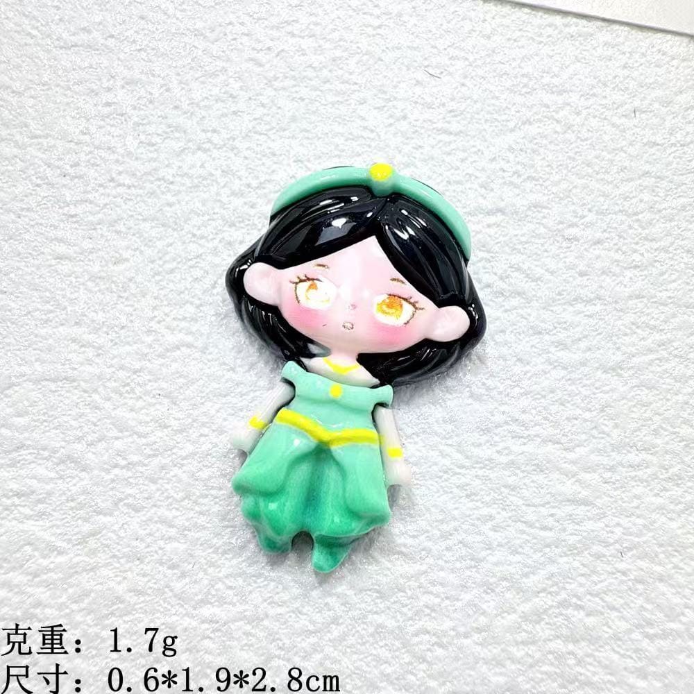 3pcs Princess mini  charm