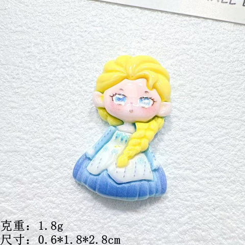 3pcs Princess mini  charm