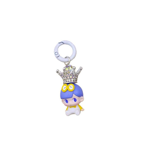 1pc Popmart Crown DIY Keychain