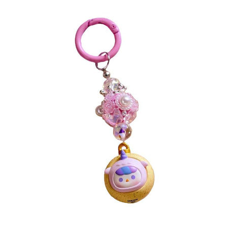 1pc Popmart Crown DIY Keychain