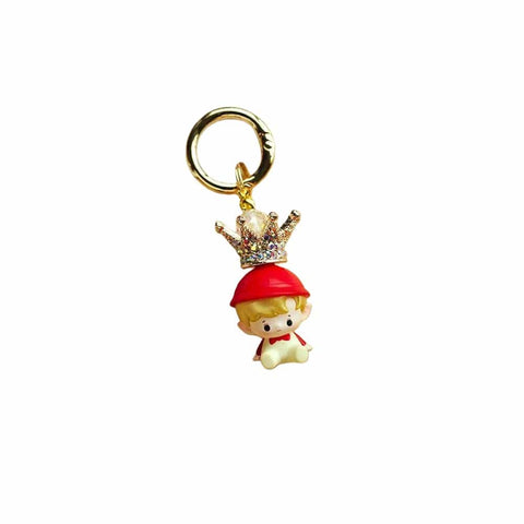 1pc Popmart Crown DIY Keychain