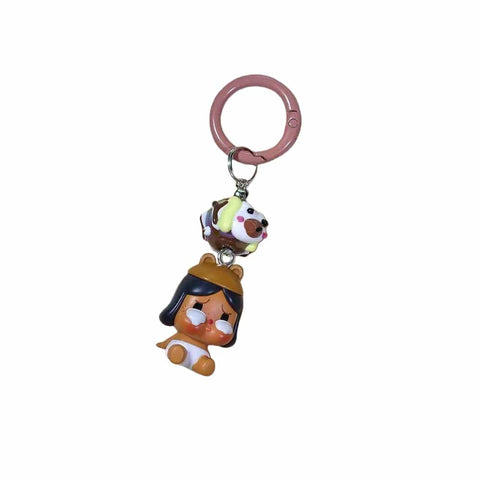 1pc Popmart Crown DIY Keychain