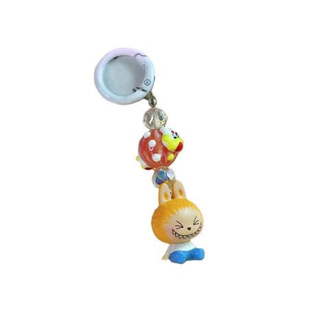 1pc Popmart Crown DIY Keychain