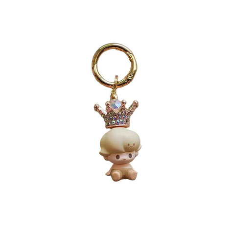 1pc Popmart Crown DIY Keychain