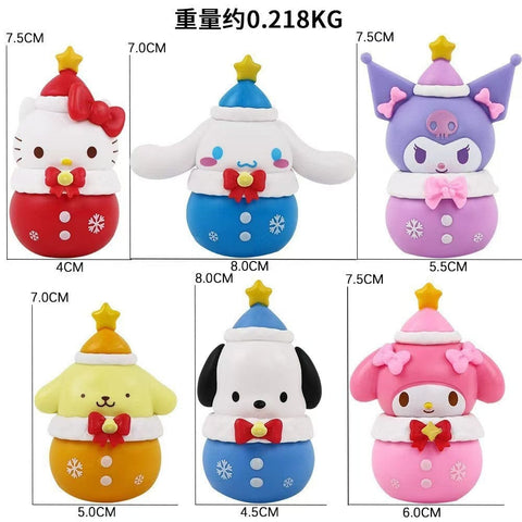 6 pcs big sanrio 3