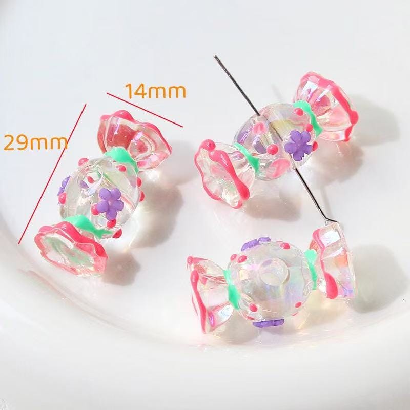 10pcs Ins Drawn Penbeads