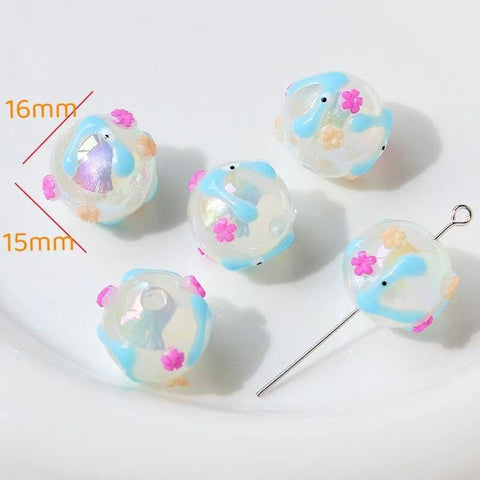 10pcs Ins Drawn Penbeads