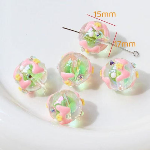 10pcs Ins Drawn Penbeads