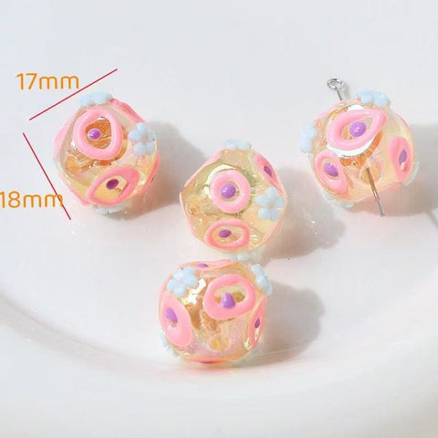 10pcs Ins Drawn Penbeads