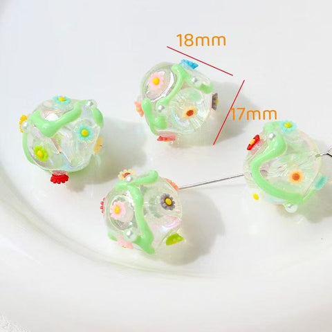 10pcs Ins Drawn Penbeads