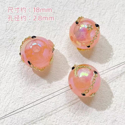 10pcs Ins Drawn Penbeads