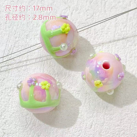 10pcs Ins Drawn Penbeads