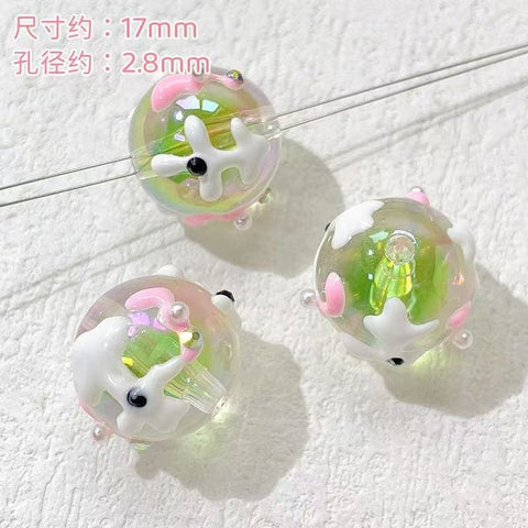 10pcs Ins Drawn Penbeads