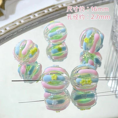 10pcs Ins Drawn Penbeads