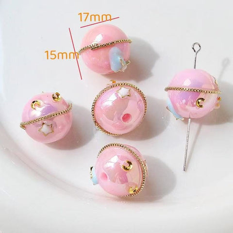 10pcs Ins Drawn Penbeads