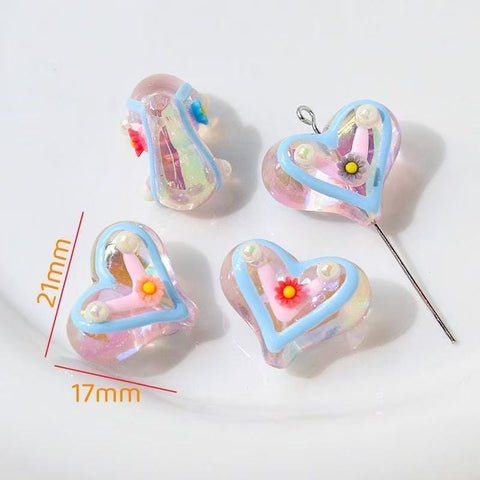 10pcs Ins Drawn Penbeads