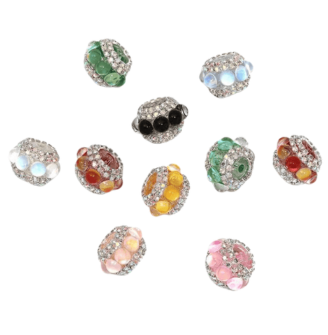 10pcs Cat's Eye Penbeads
