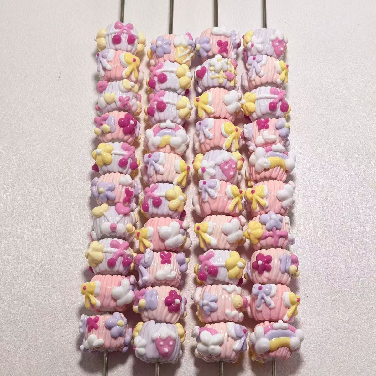 10pcs Drawn Penbeads For Popmart