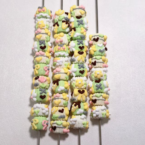 10pcs Drawn Penbeads For Popmart