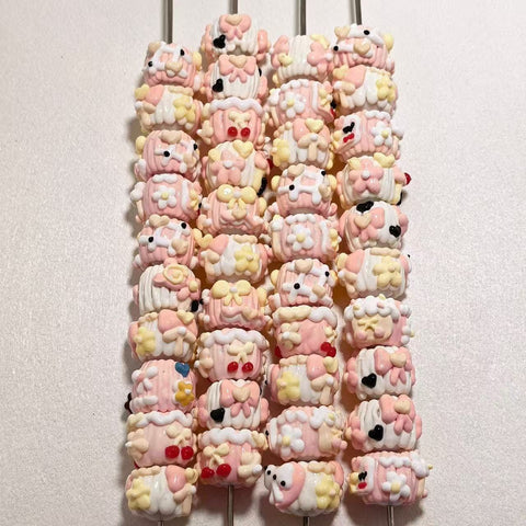 10pcs Drawn Penbeads For Popmart